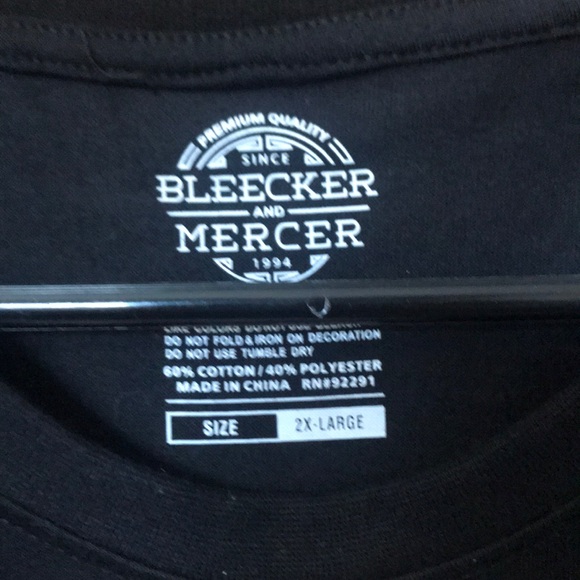 Bleecker and Mercer Gold Foil Savage shirt - Picture 5 of 7